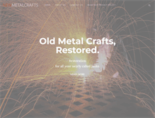Tablet Screenshot of newmetalcrafts.com